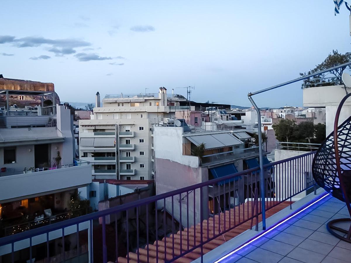 B 2 Luxury Suite Acropolis View Athens Privat Jacuzzi Exteriör bild
