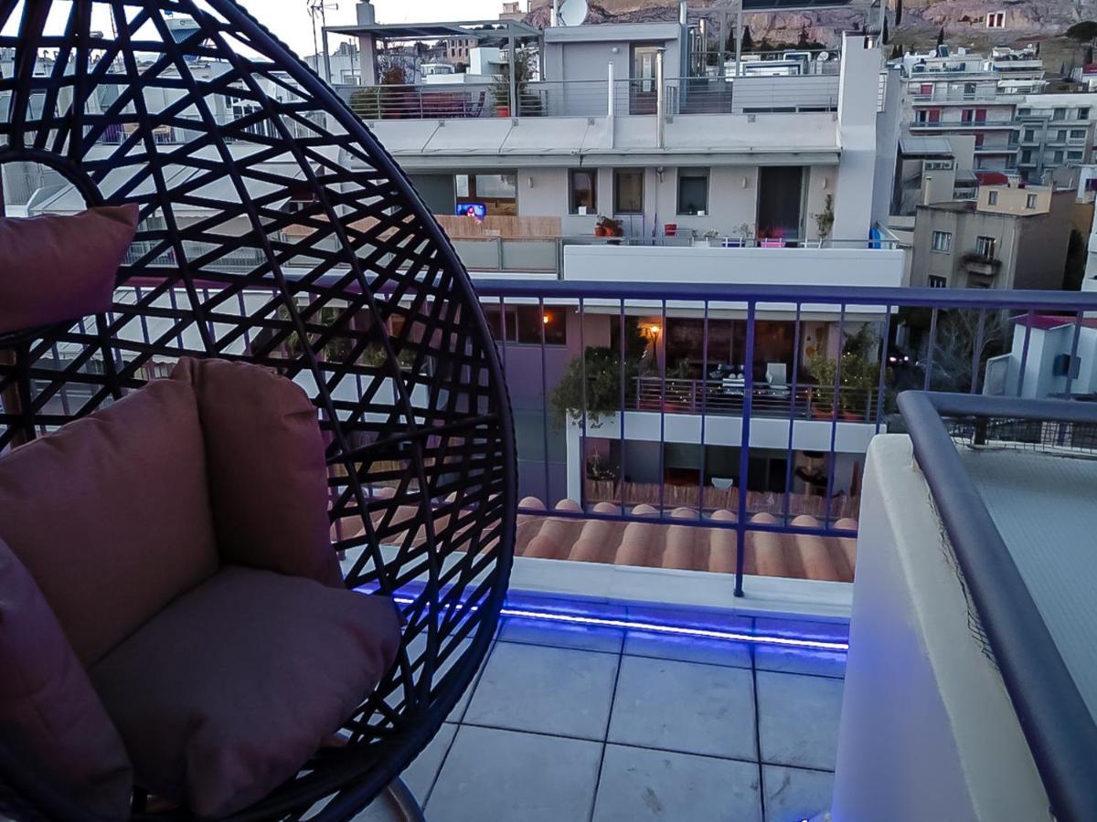 B 2 Luxury Suite Acropolis View Athens Privat Jacuzzi Exteriör bild