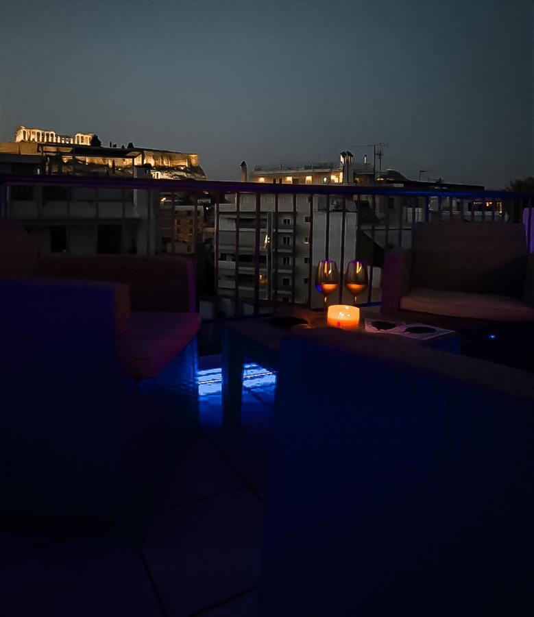 B 2 Luxury Suite Acropolis View Athens Privat Jacuzzi Exteriör bild